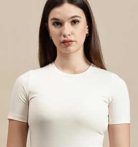 Women's Top – Crew Neck Half Sleeve Top